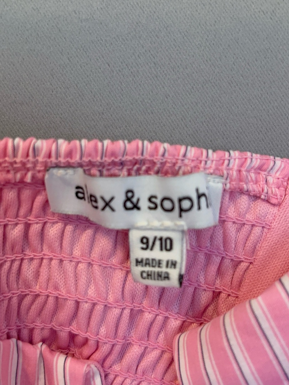 Pink Striped Sweetheart Sundress - Picture 3 of 3